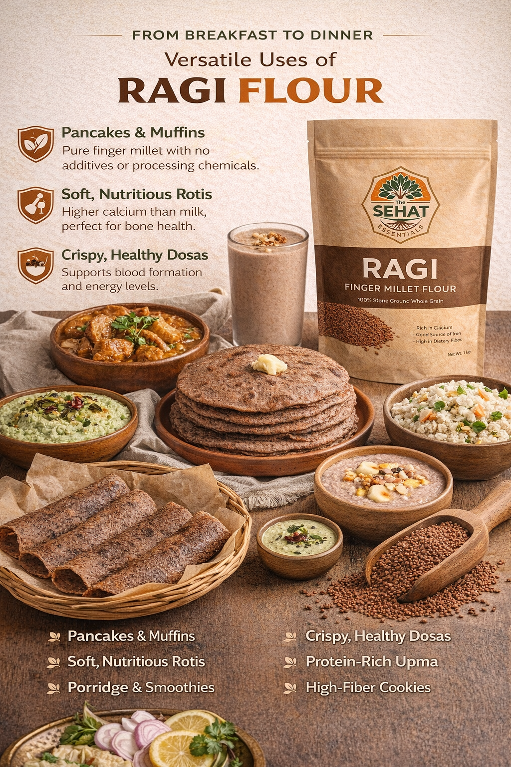 Ragi - Finger Millet Flour